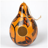 Hand Painted Gourd Birdhouse - Aaria Tees Aaria Tees