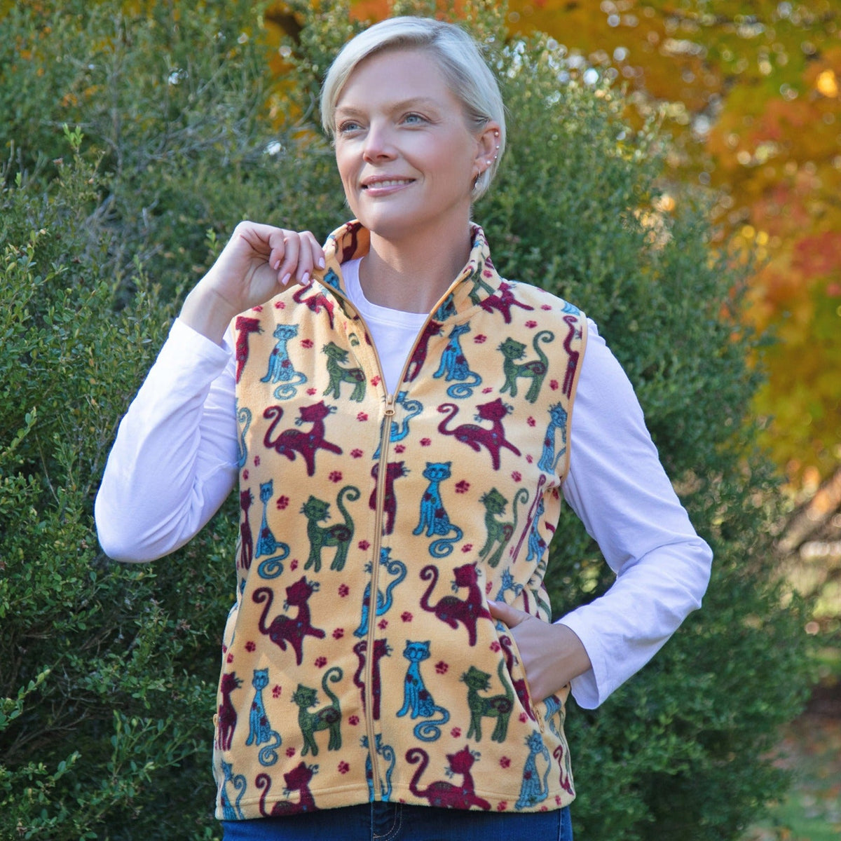 Festival Pets Fleece Vest - Aaria Tees