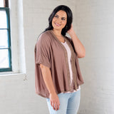 Comfy Sheer Kimono Cardigan - Aaria Tees Aaria Tees