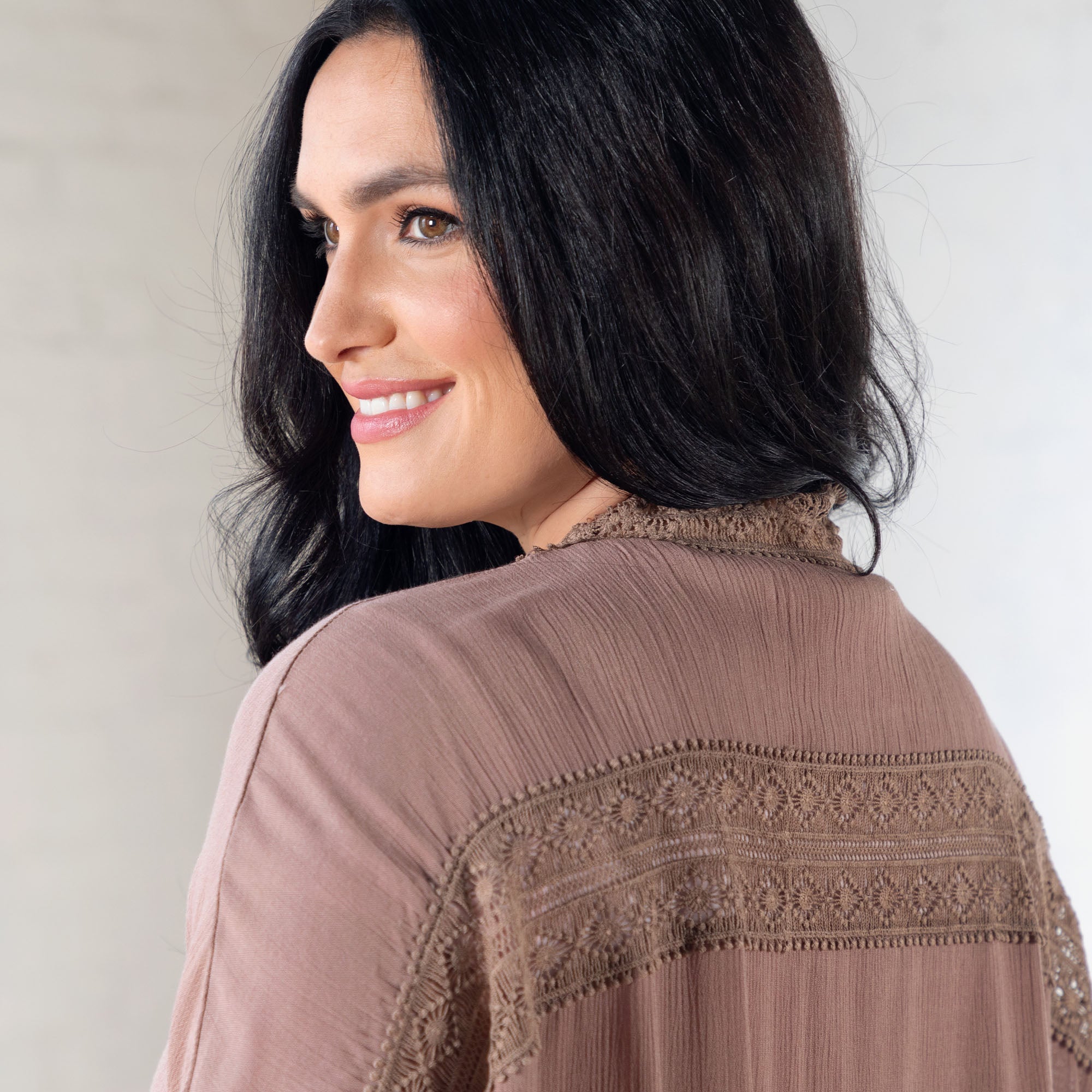 Comfy Sheer Kimono Cardigan - Aaria Tees Aaria Tees