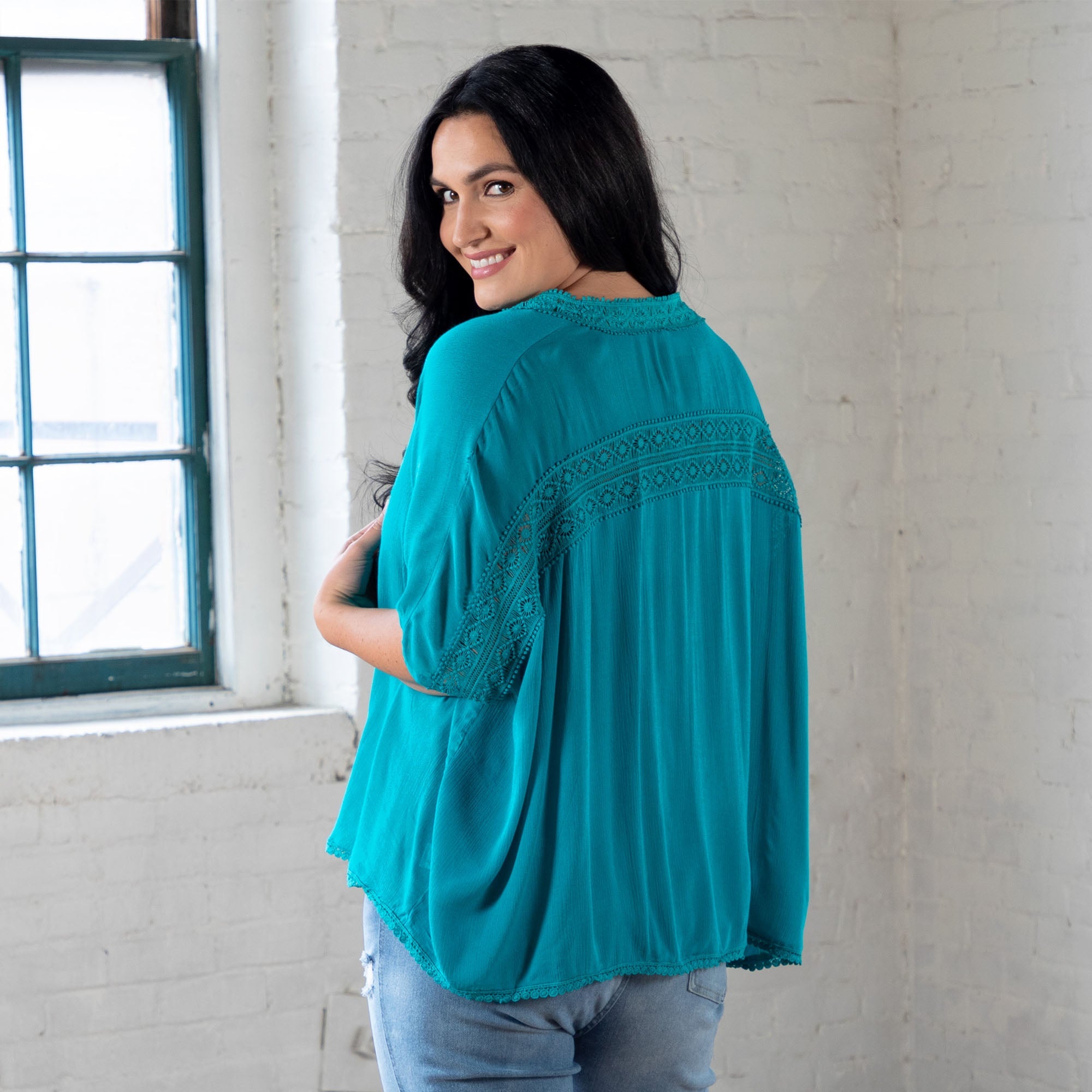 Comfy Sheer Kimono Cardigan - Aaria Tees Aaria Tees