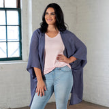 Comfy Sheer Kimono Cover-Up - Aaria Tees Aaria Tees