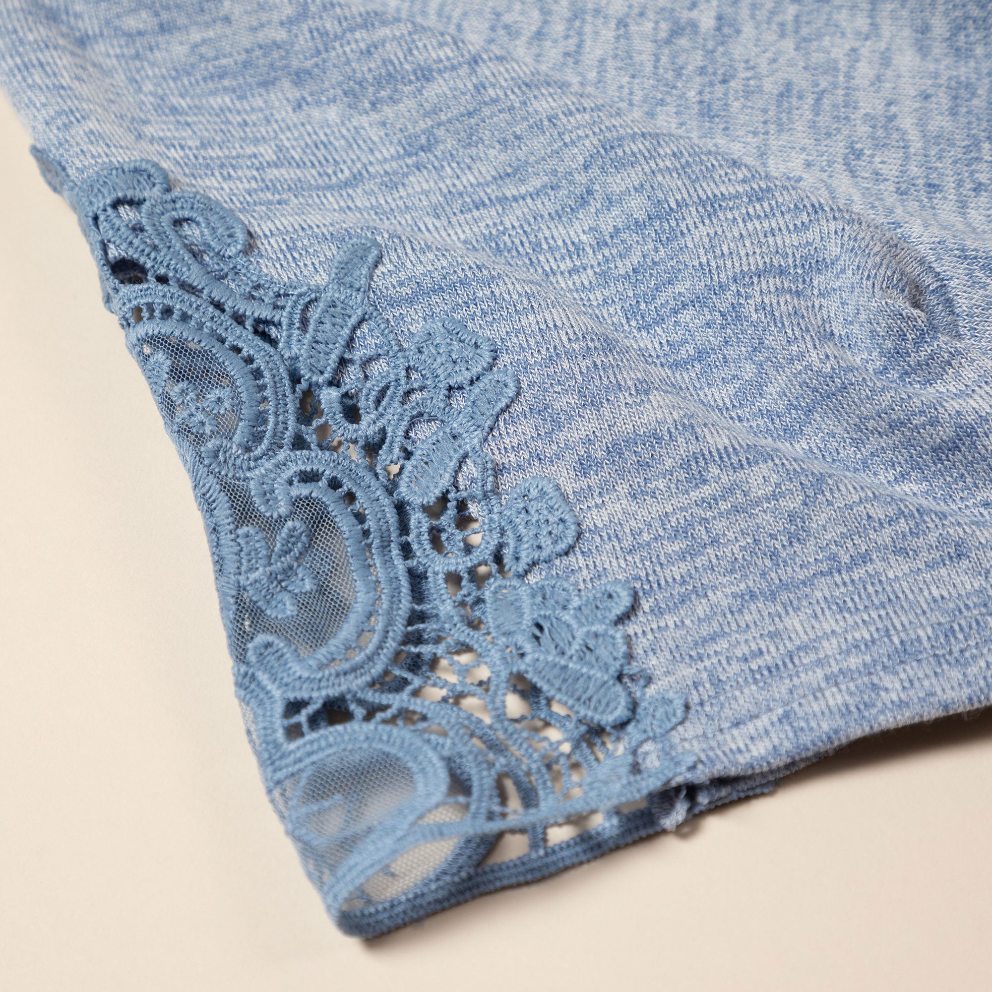 Tie Knot Lace Short Sleeve Shirt - Aaria Tees Aaria Tees