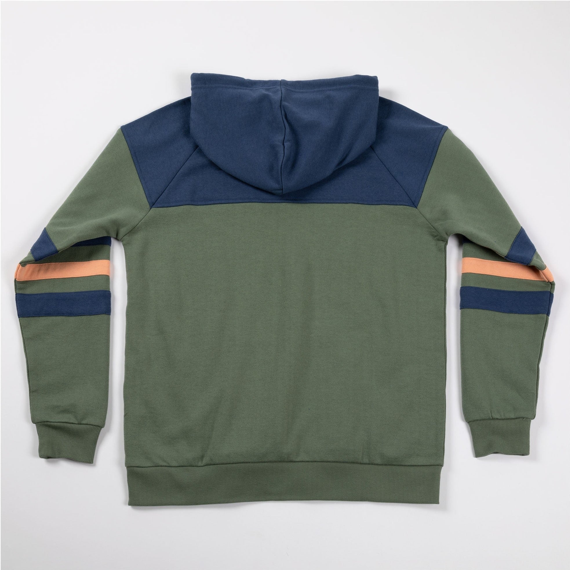 Paw Stripe Crossover Applique Hoodie - Aaria Tees Aaria Tees