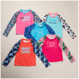 Kids Long Sleeve Rashguard Swim Shirt - Aaria Tees Aaria Tees