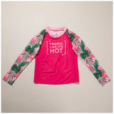 Kids Long Sleeve Rashguard Swim Shirt - Aaria Tees Aaria Tees