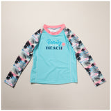 Kids Long Sleeve Rashguard Swim Shirt - Aaria Tees Aaria Tees