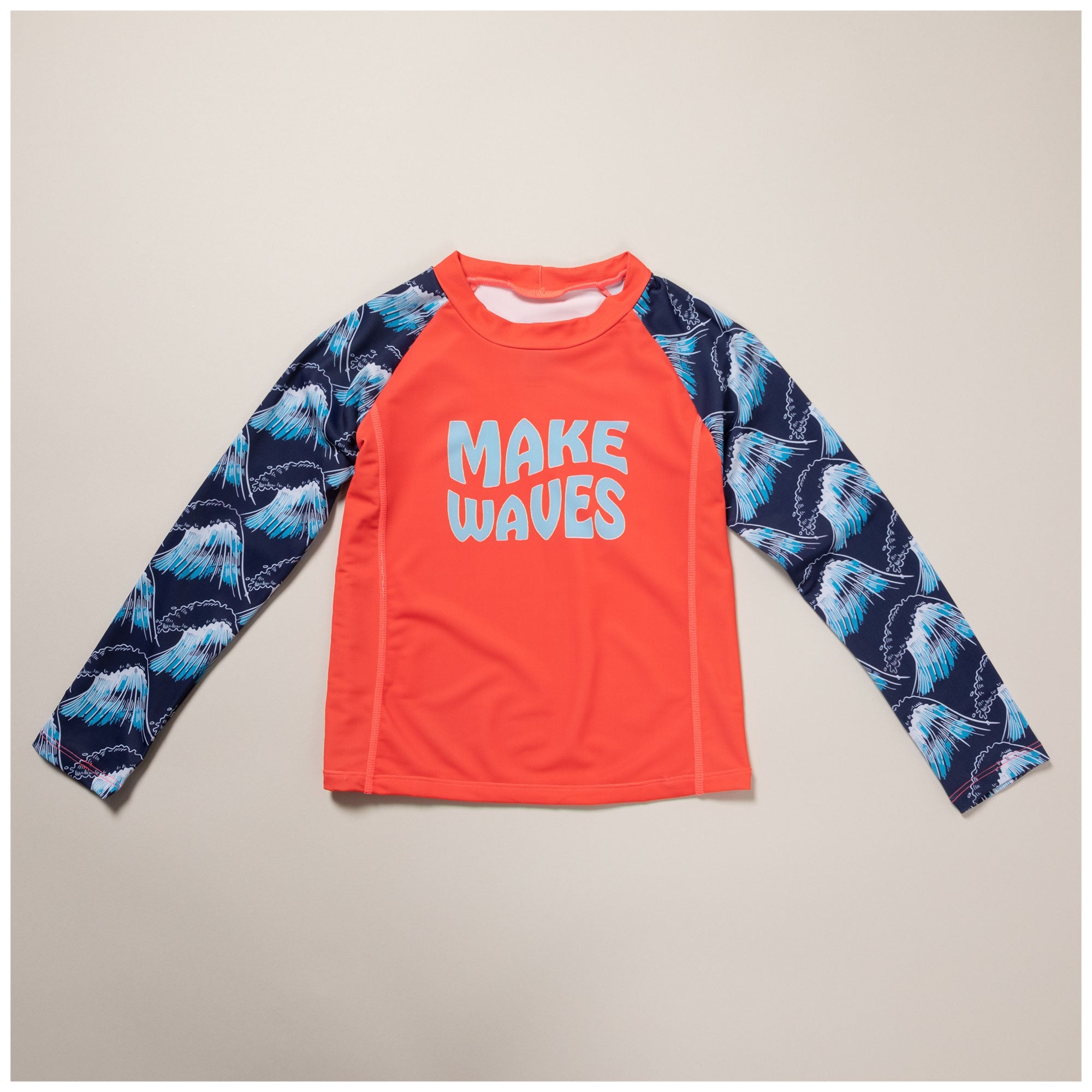 Kids Long Sleeve Rashguard Swim Shirt - Aaria Tees Aaria Tees