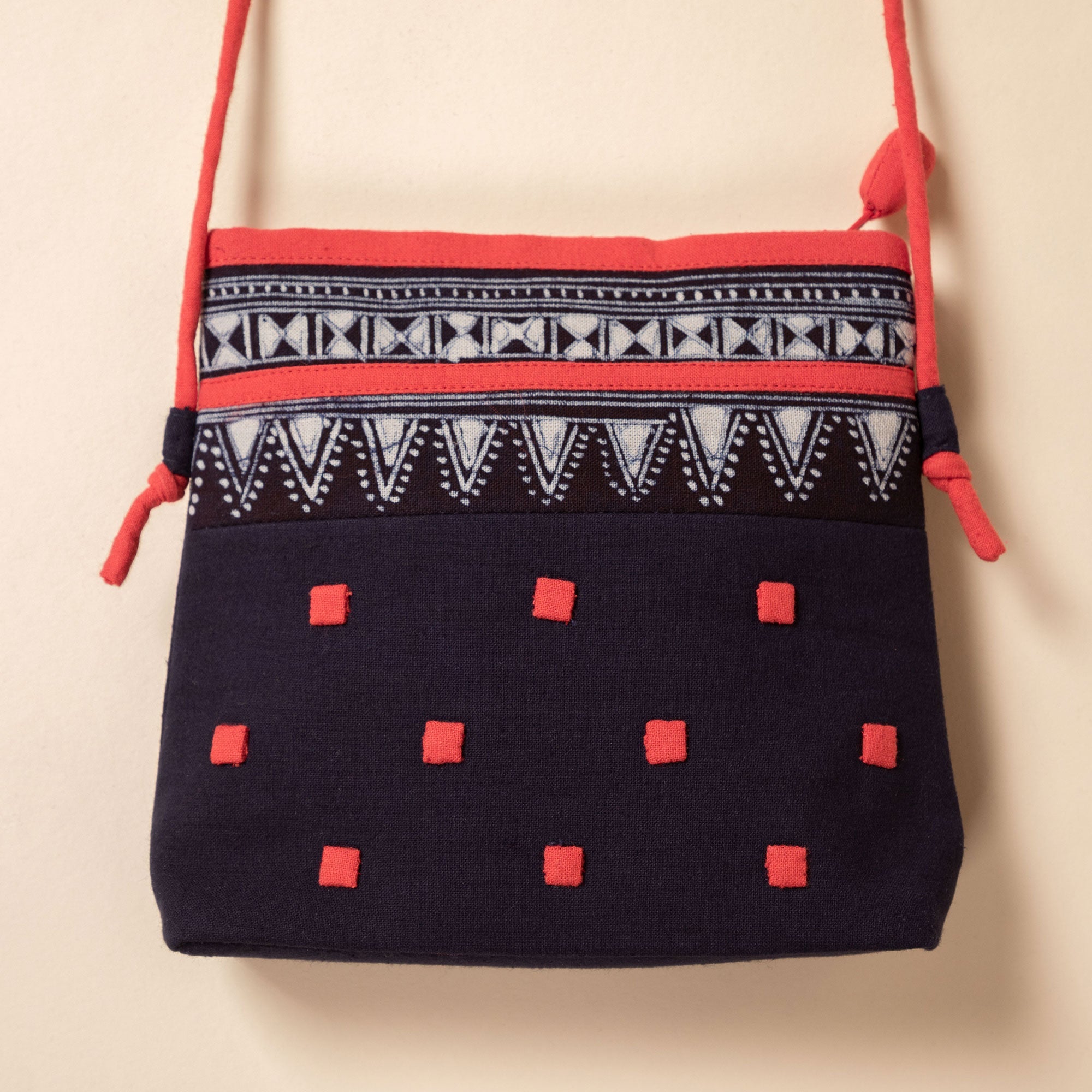 Hmong Batik Crossbody Bag - Aaria Tees Aaria Tees