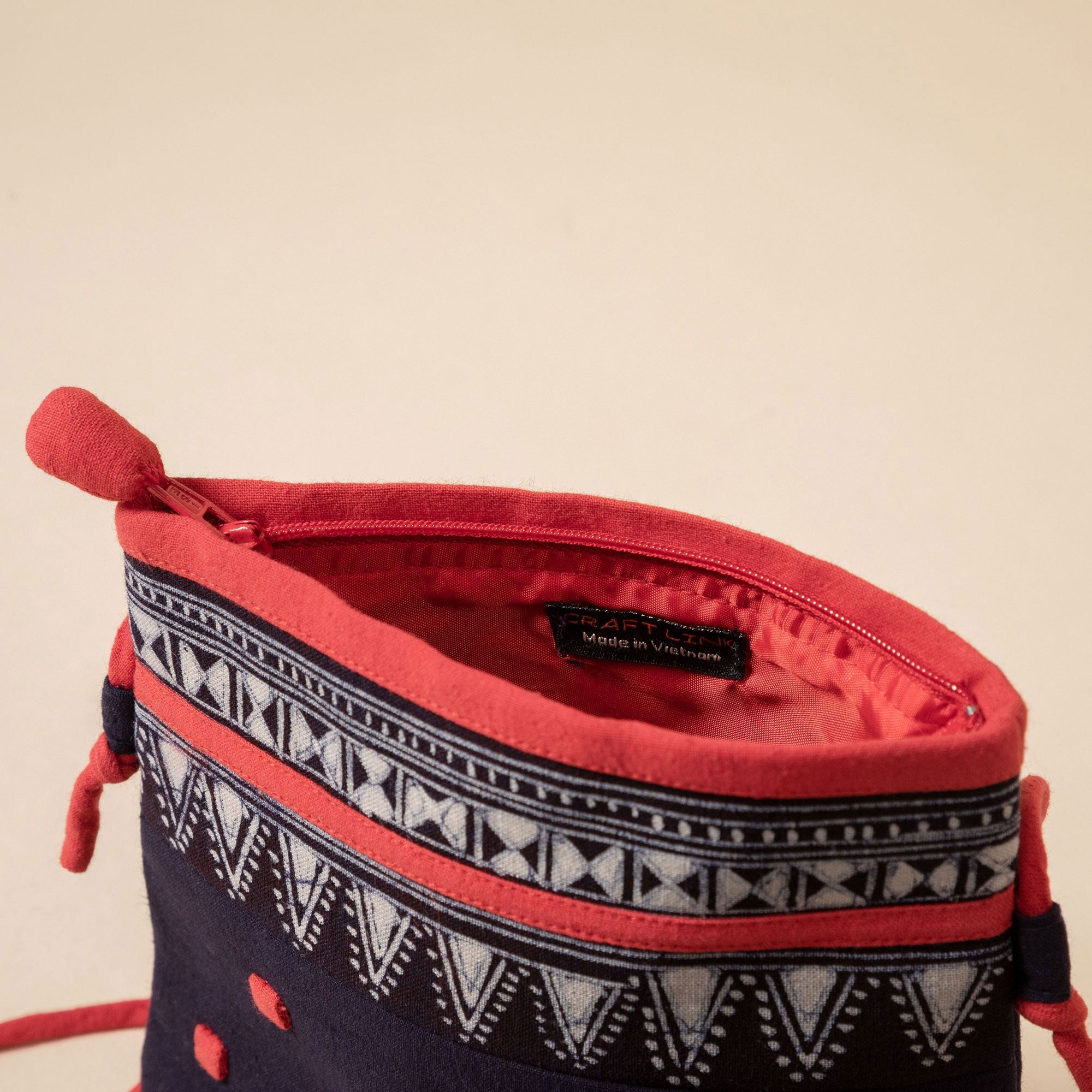 Hmong Batik Crossbody Bag - Aaria Tees Aaria Tees