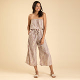 Saree Inspired Strapless Jumpsuit - Aaria Tees Aaria Tees