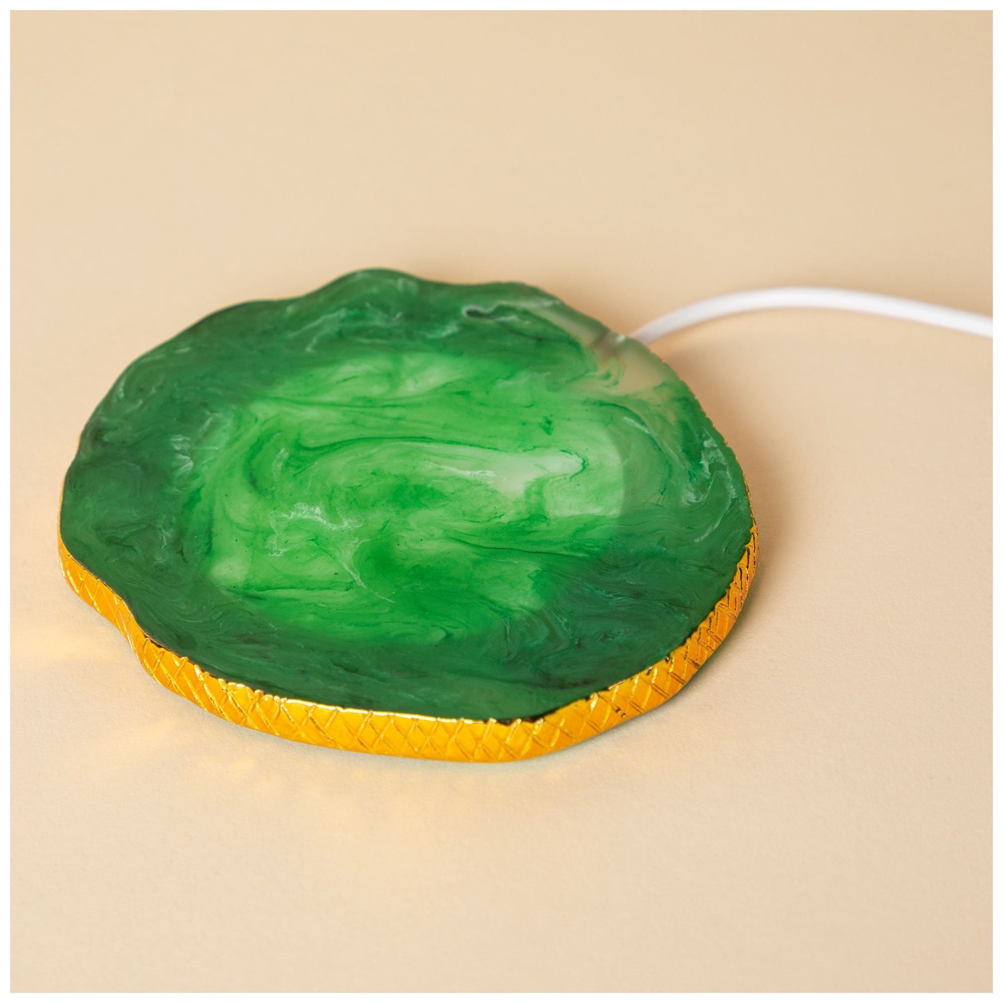 Wireless Charging Agate Crystal Pad - Aaria Tees Aaria Tees