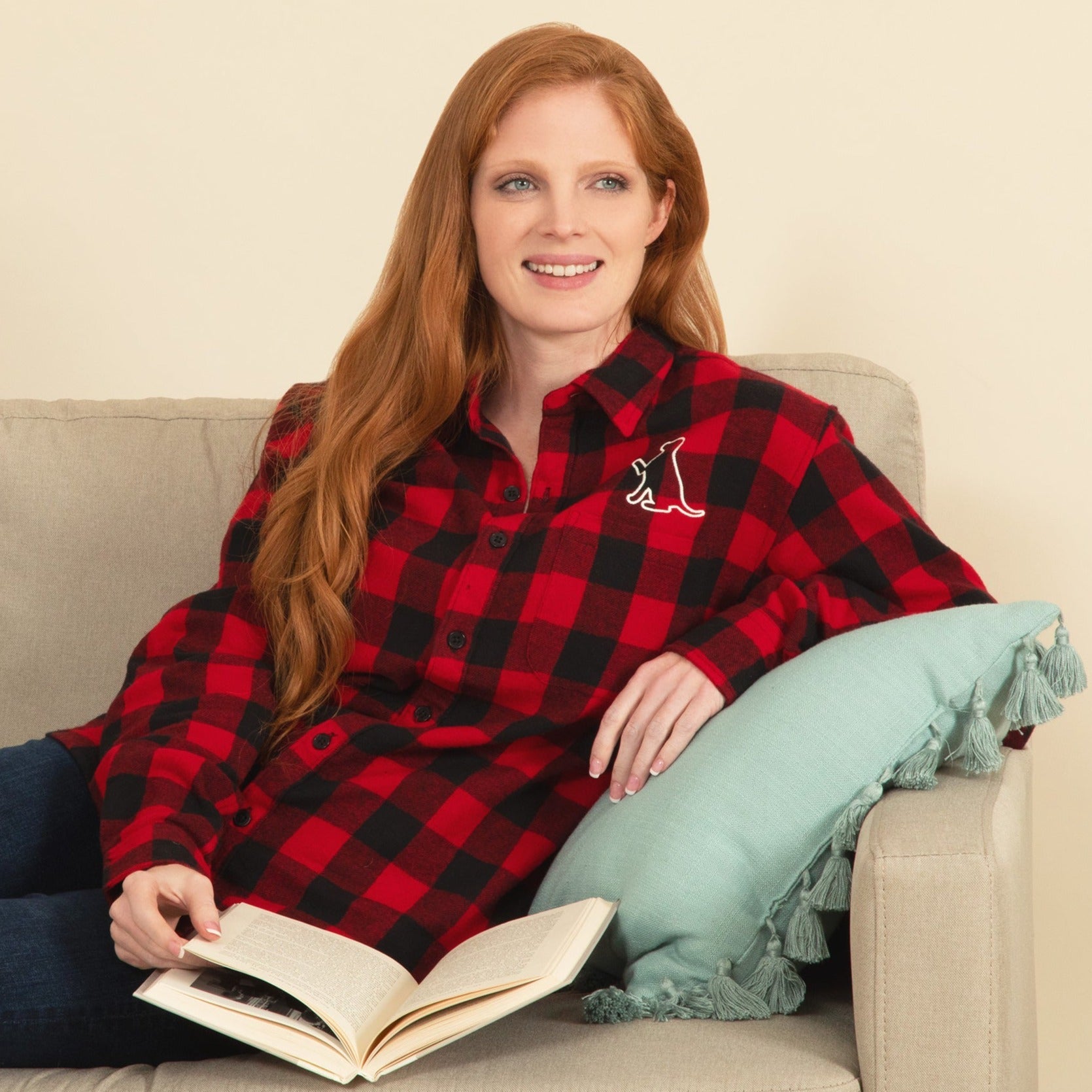 Pet Silhouette Flannel Shirt - Aaria Tees Aaria Tees