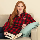 Pet Silhouette Flannel Shirt - Aaria Tees Aaria Tees