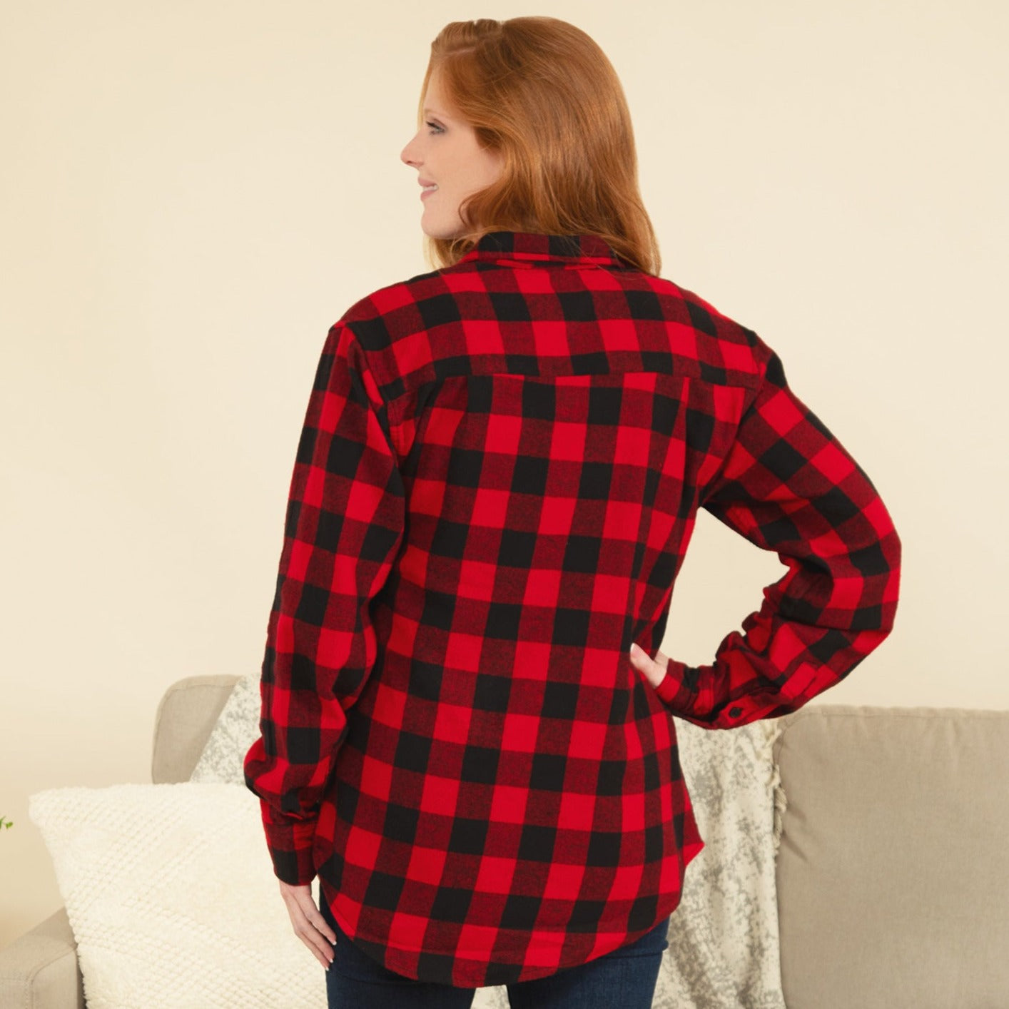 Pet Silhouette Flannel Shirt - Aaria Tees Aaria Tees