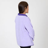Paw Print Cadet Snap Fleece Pullover - Aaria Tees Aaria Tees