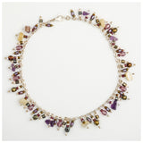 Dangling Gemstones Hand Beaded Anklet - Aaria Tees Aaria Tees