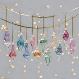 Egyptian Museum Etched Multi Color Glass Handmade Ornament - Aaria Tees Aaria Tees