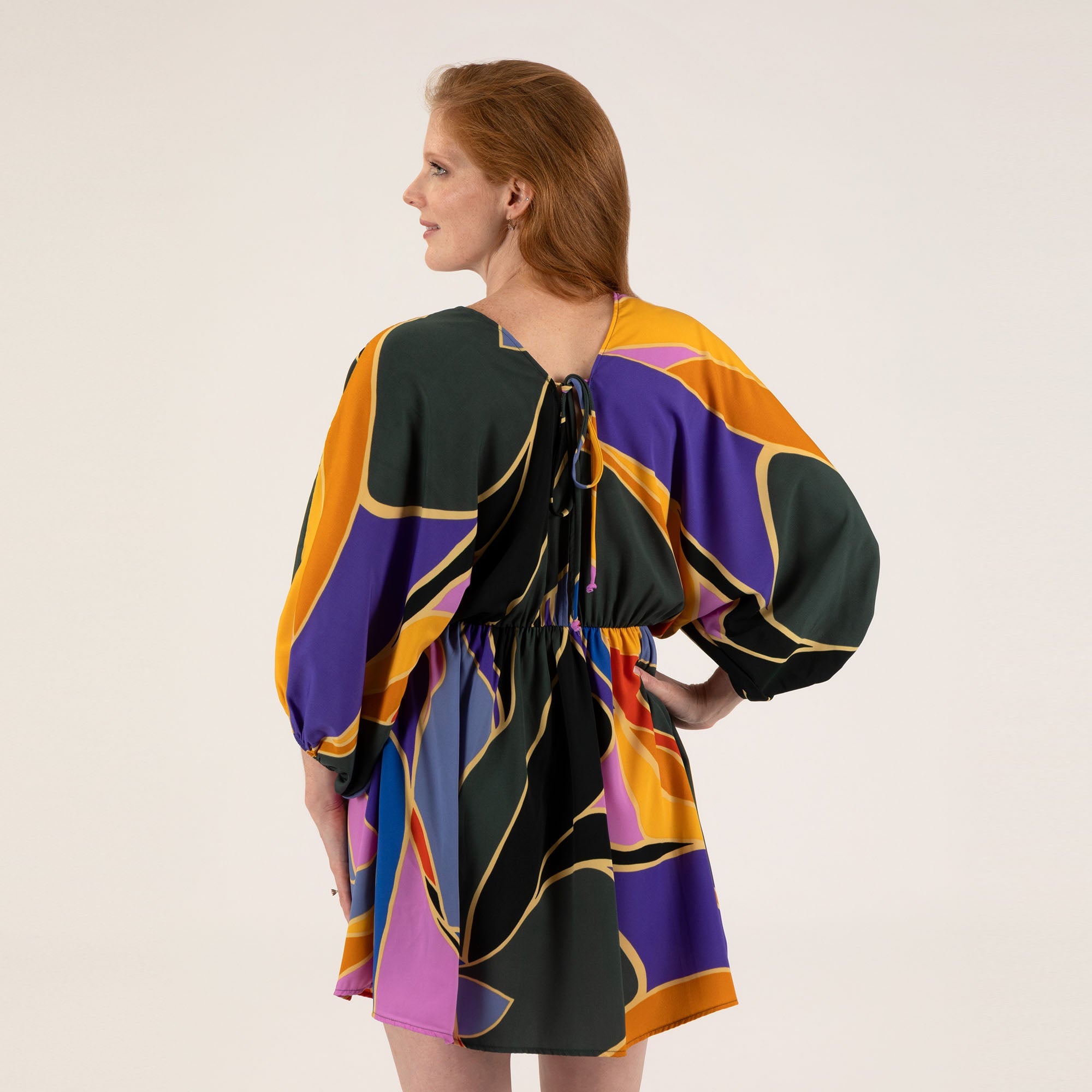 Metamorphosis Kimono Mini Dress - Aaria Tees Aaria Tees