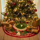 Pets & Paws Christmas Tree Skirt - Aaria Tees Aaria Tees