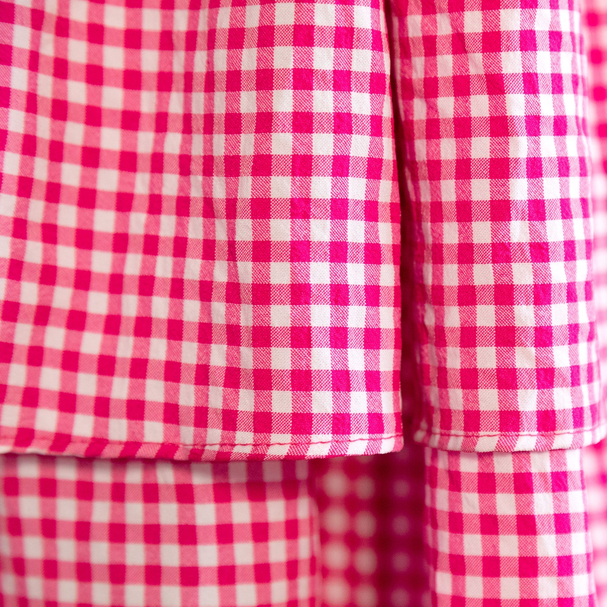 Gingham Layered Maxi Dress - Aaria Tees Aaria Tees