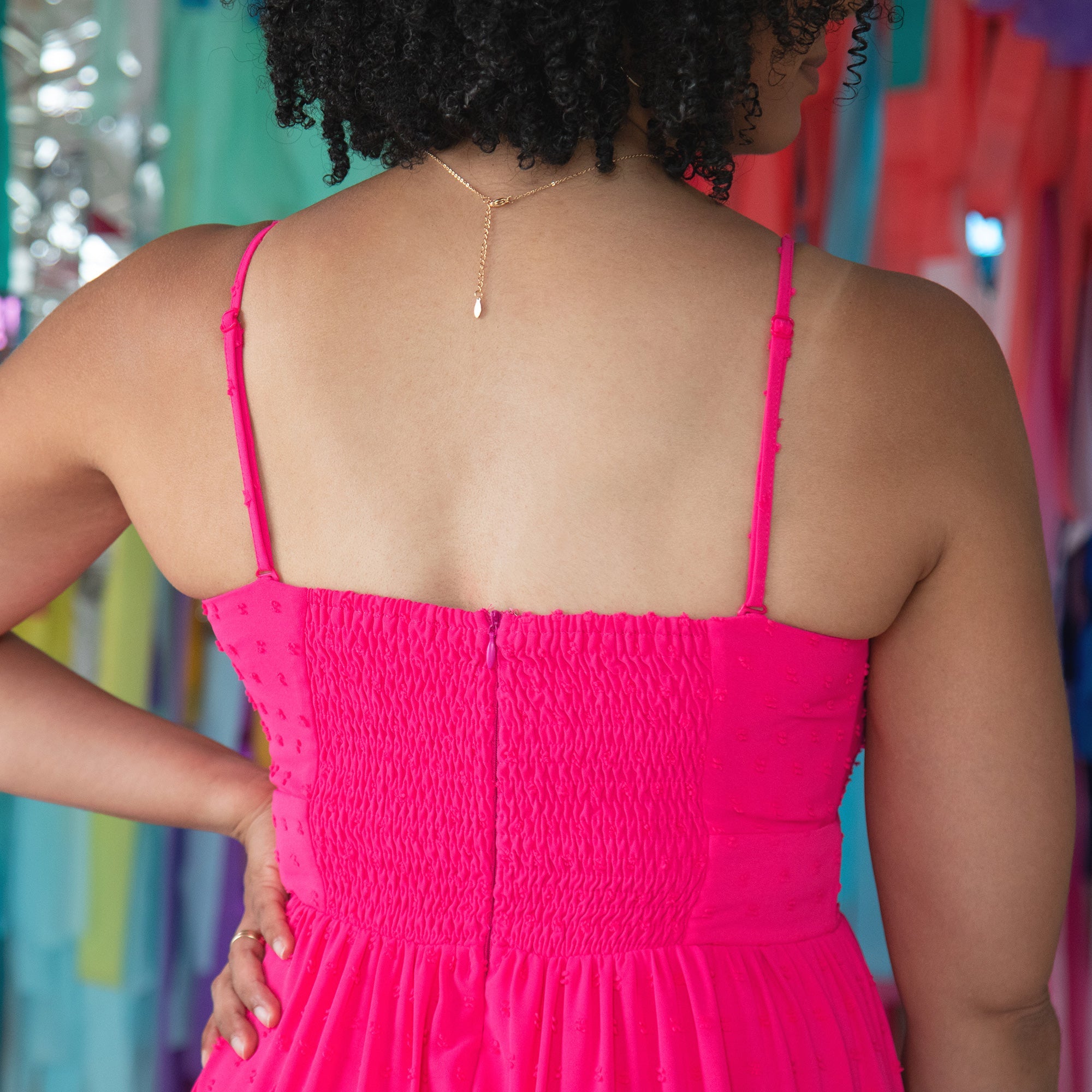 Keyhole Bow Maxi Dress - Aaria Tees Aaria Tees