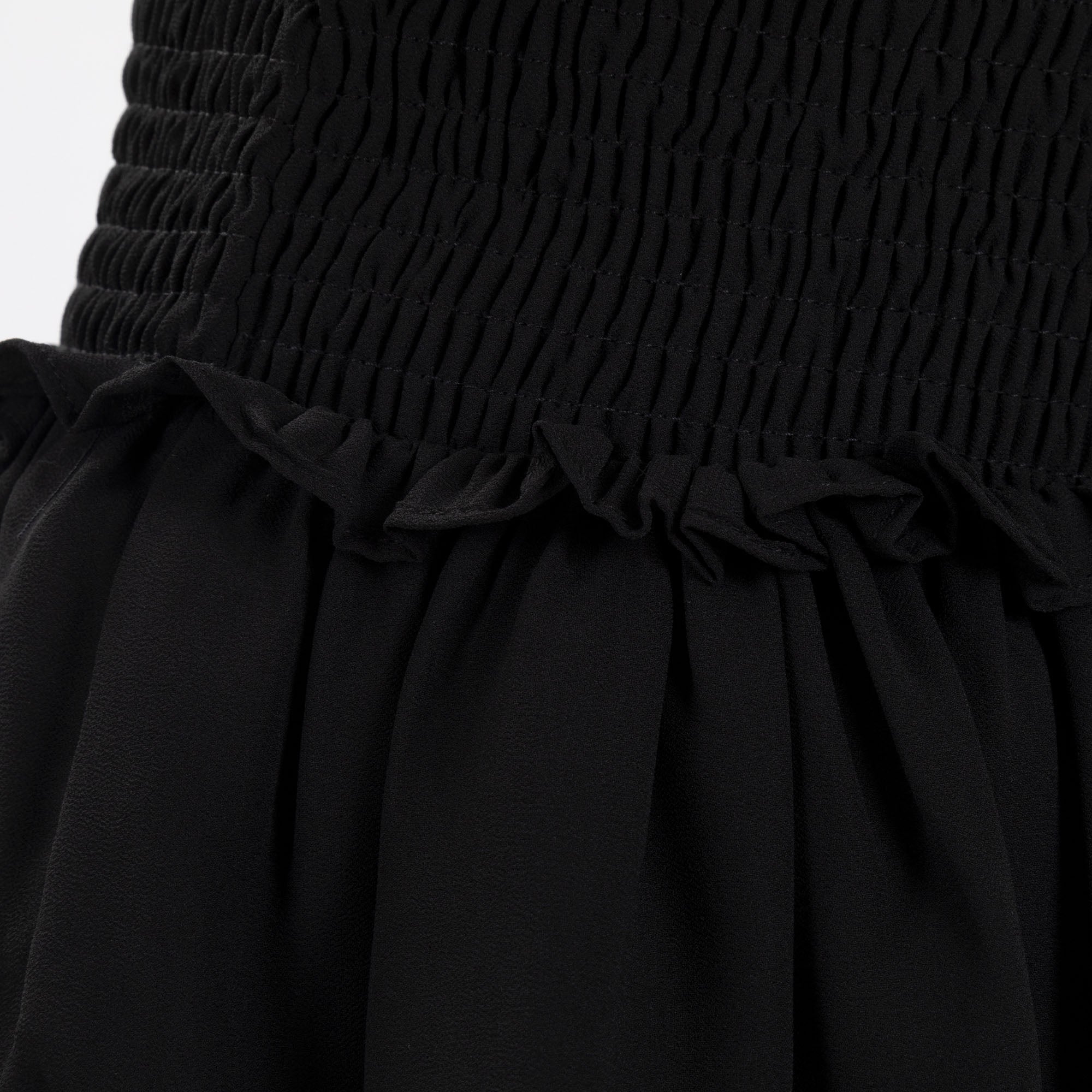 Sleeveless Smocked Mini Dress - Aaria Tees Aaria Tees