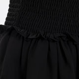 Sleeveless Smocked Mini Dress - Aaria Tees Aaria Tees