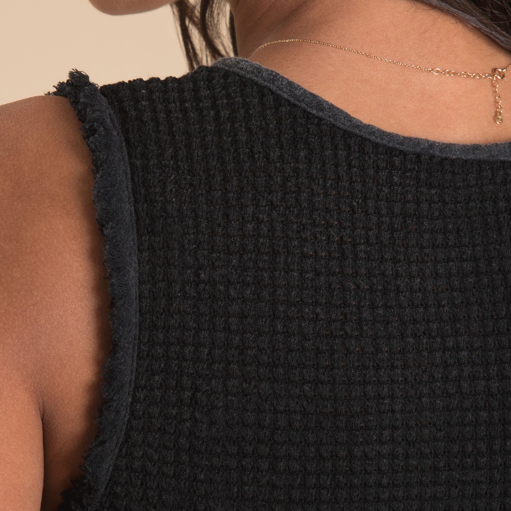 Ribbed Babydoll V-Neck Tank - Aaria Tees Aaria Tees