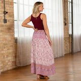 Floral Smocked Dress-Skirt - Aaria Tees Aaria Tees