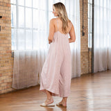 Speckled Wide Leg Cami Jumpsuit - Aaria Tees Aaria Tees