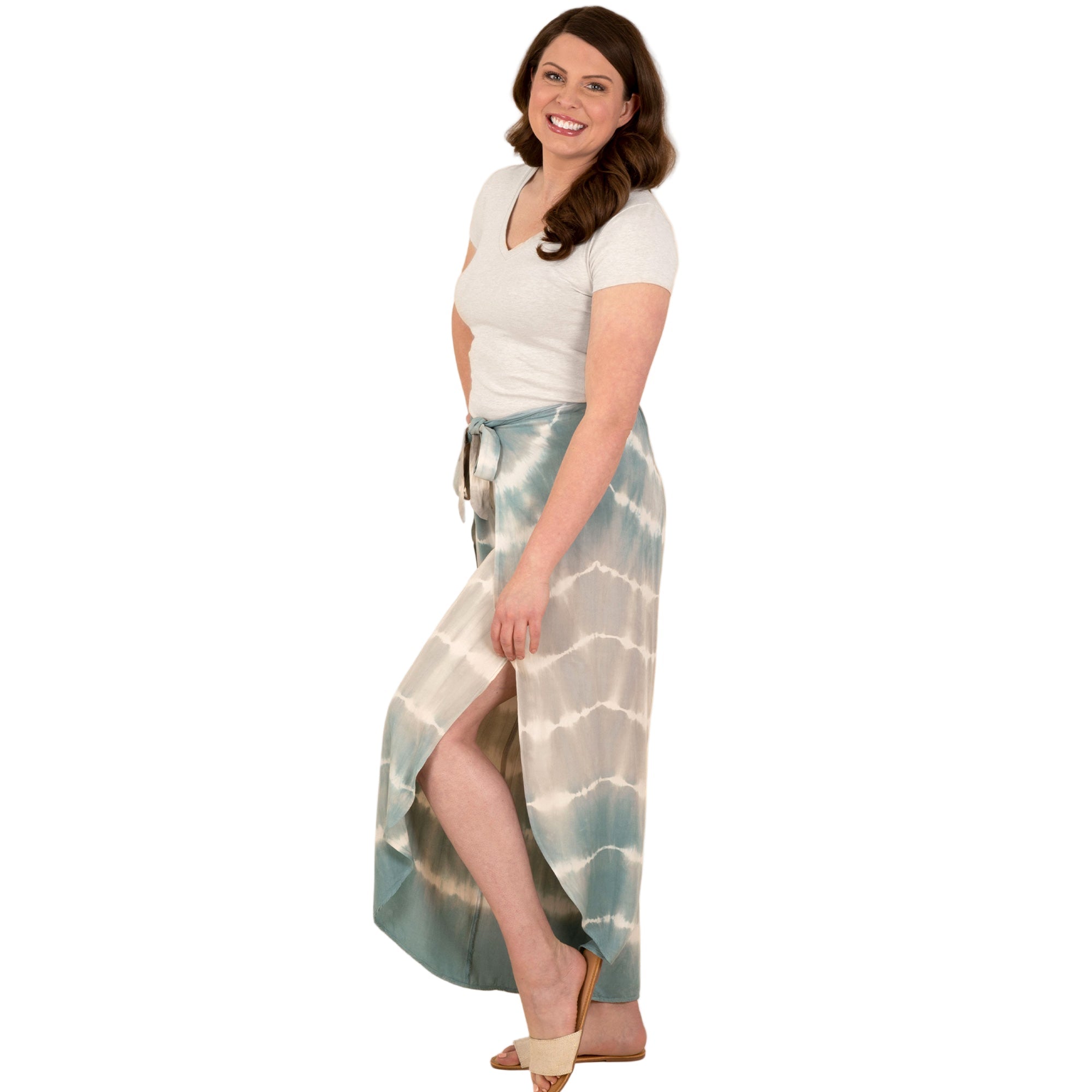 Tie-Dye Wrap Pants - Aaria Tees Aaria Tees