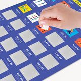 Thirty Day Challenge Scratch Poster - Aaria Tees Aaria Tees