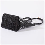 Patterned Paw Faux Leather Handbag - Aaria Tees Aaria Tees