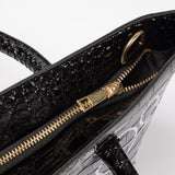 Patterned Paw Faux Leather Handbag - Aaria Tees Aaria Tees