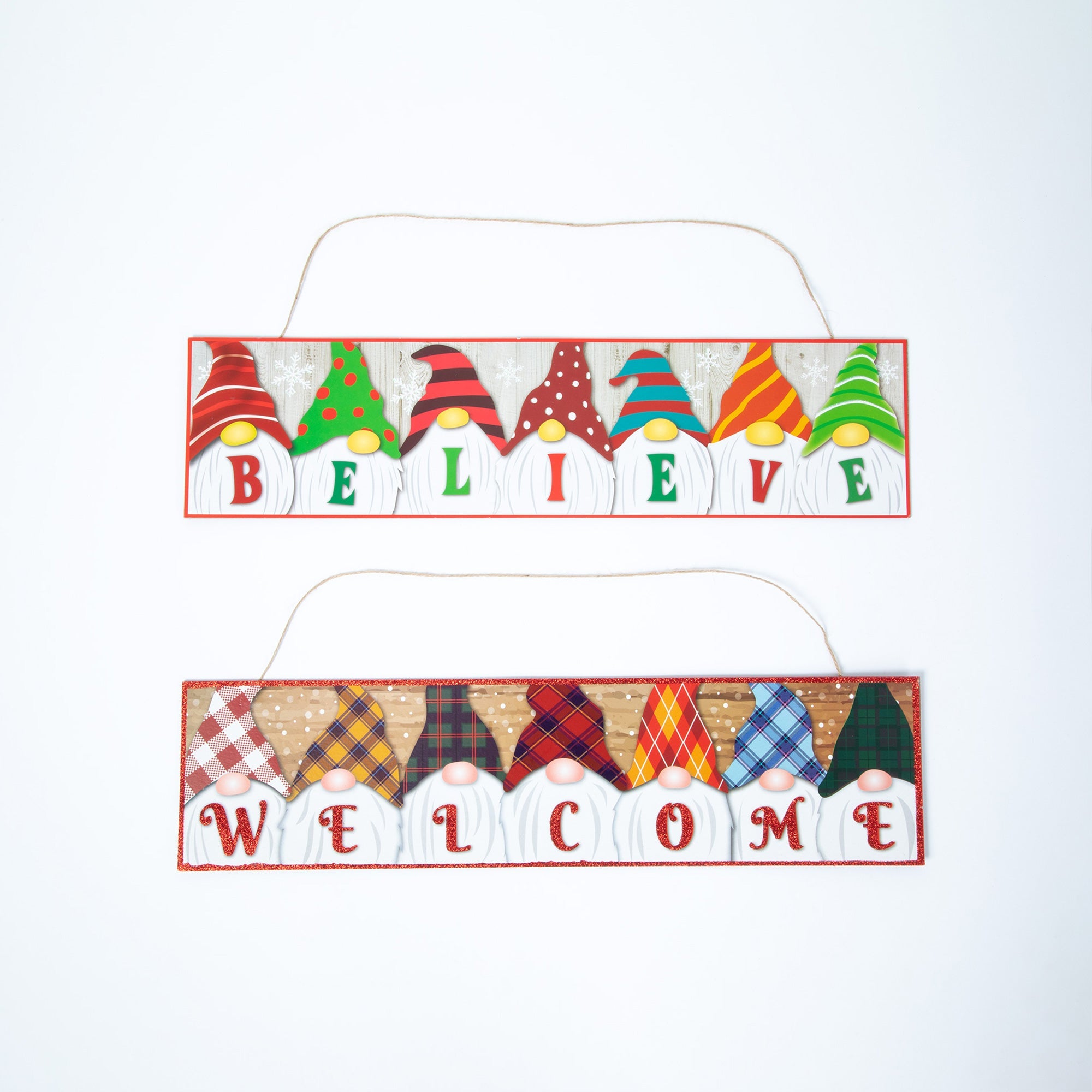 Glitter Gnome Holiday Sign - Aaria Tees Aaria Tees