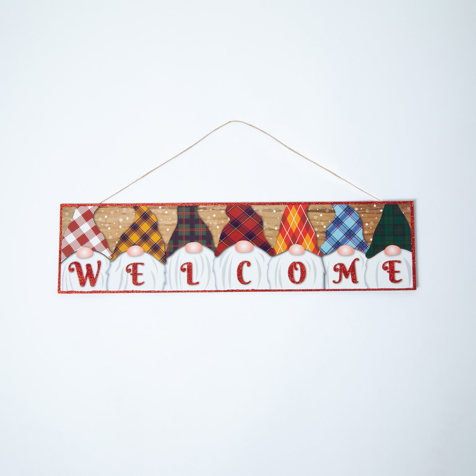 Glitter Gnome Holiday Sign - Aaria Tees Aaria Tees