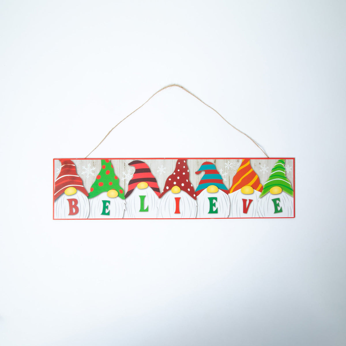 Glitter Gnome Holiday Sign - Aaria Tees