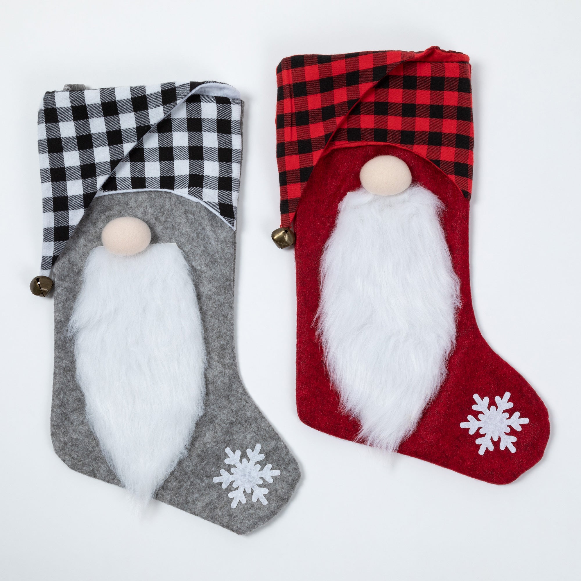 Jingle Bell Gnome Stocking - Aaria Tees Aaria Tees