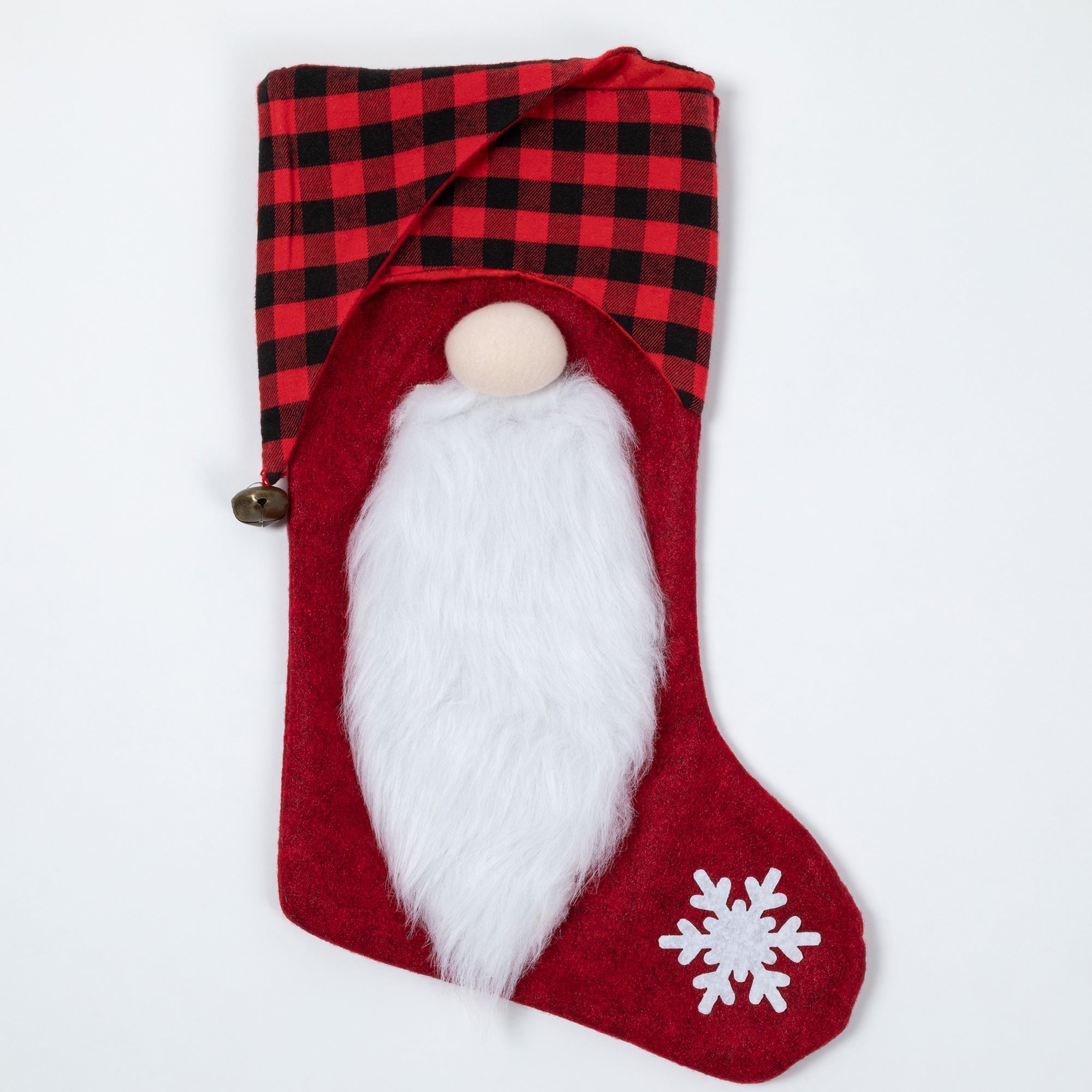 Jingle Bell Gnome Stocking - Aaria Tees Aaria Tees