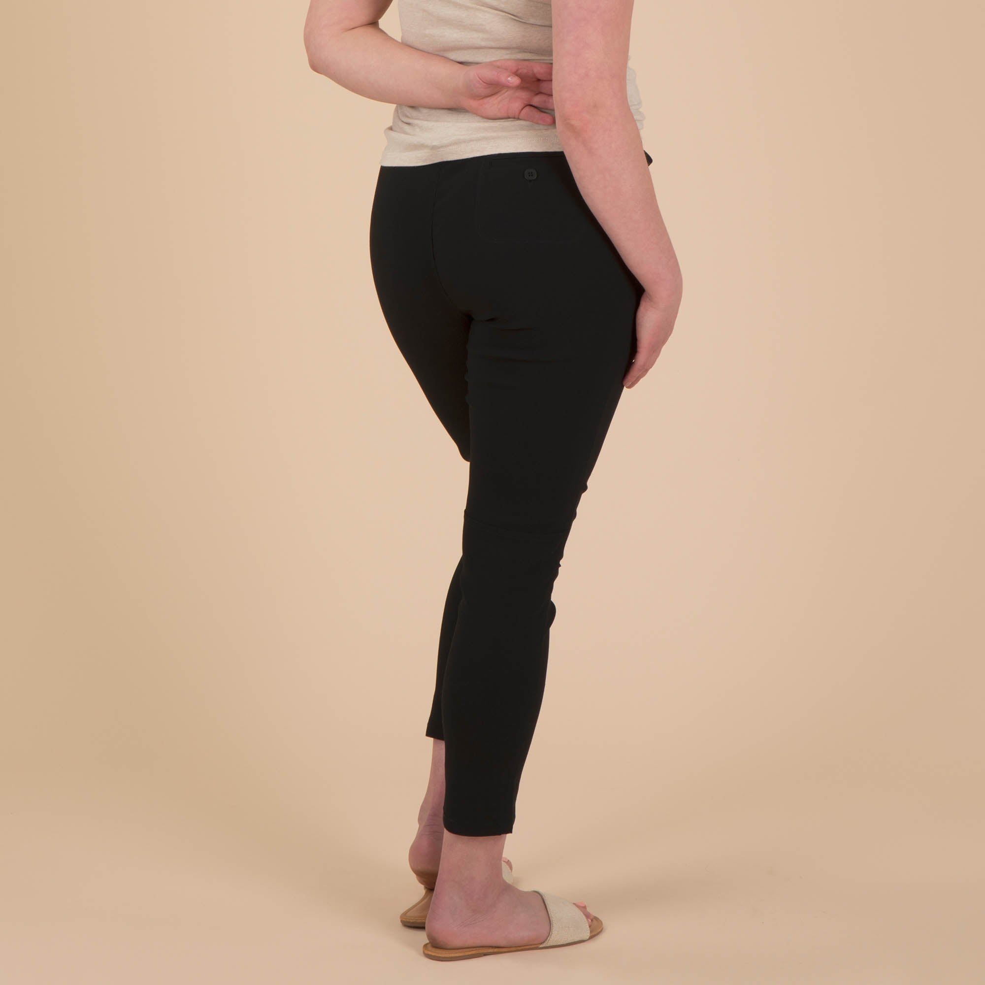 Slim Fit Active Pants with Drawstring Waist - Aaria Tees Aaria Tees