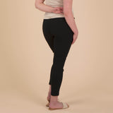 Slim Fit Active Pants with Drawstring Waist - Aaria Tees Aaria Tees