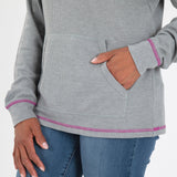 Elephant Contrast Stitch Thermal Top - Aaria Tees Aaria Tees
