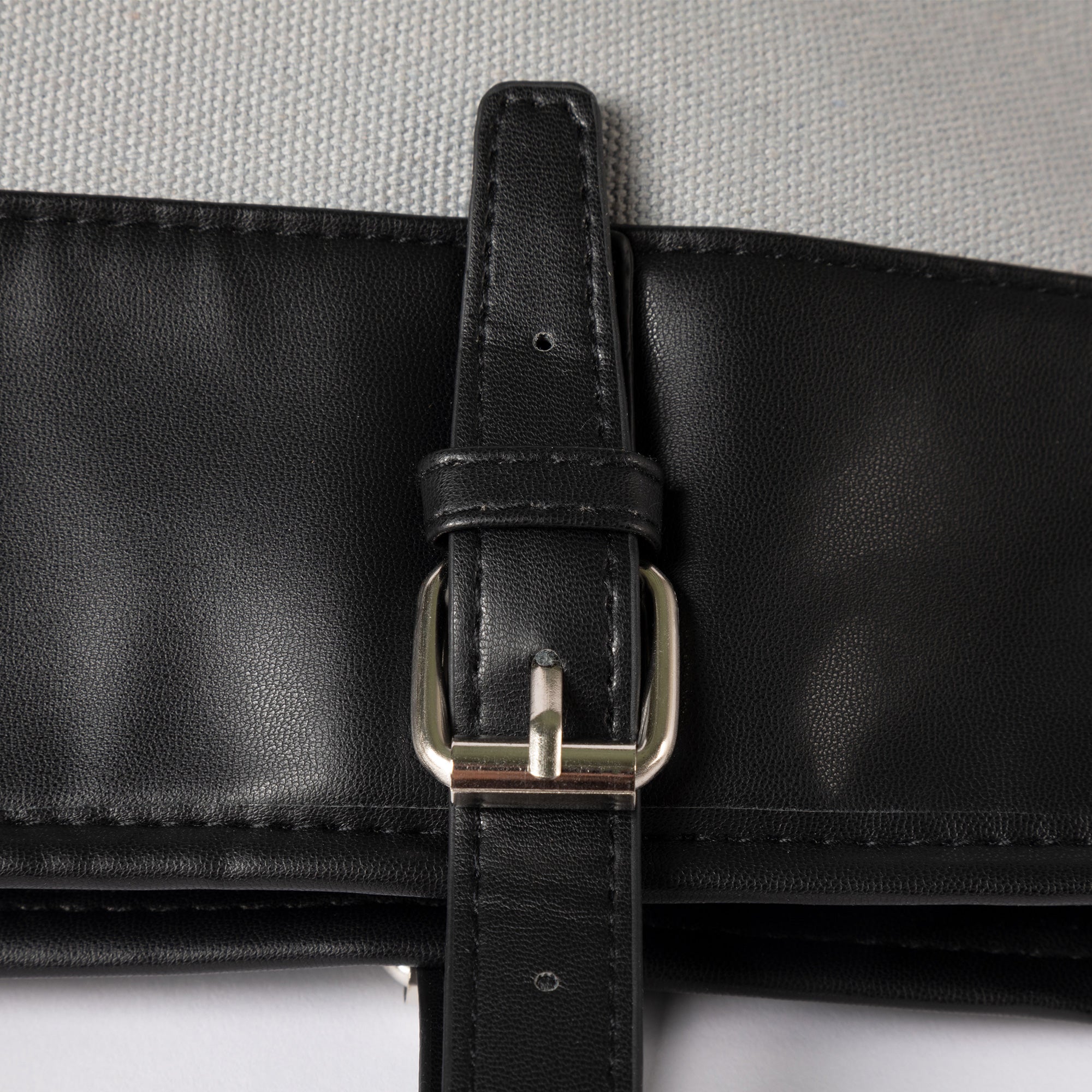 Classic Canvas & Faux Leather Tote - Aaria Tees Aaria Tees
