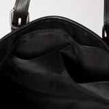 Classic Canvas & Faux Leather Tote - Aaria Tees Aaria Tees