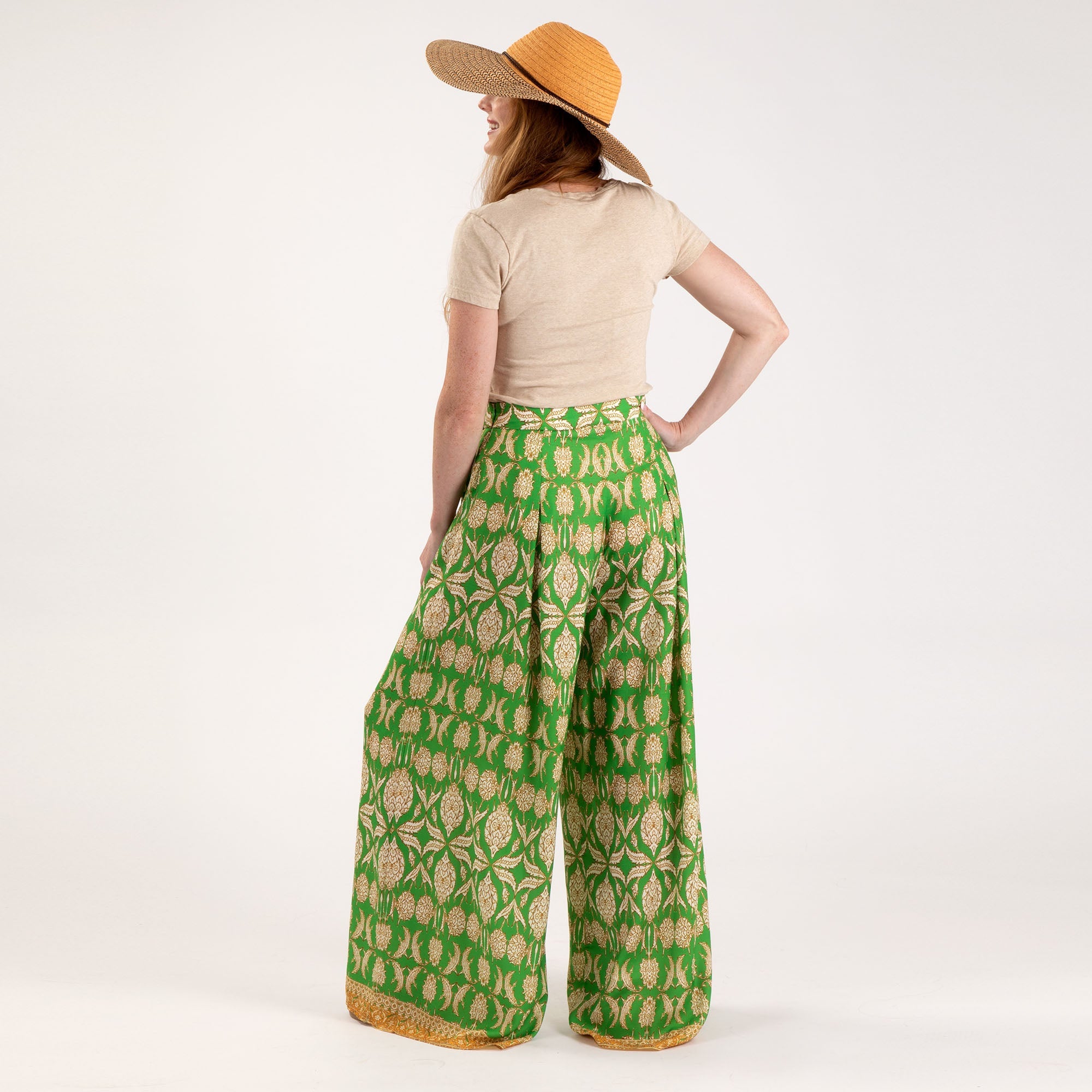 Concentric Design Flowing Pants - Aaria Tees Aaria Tees