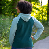 Peace Love Paws Fleece Hooded Zip Up Jacket - Aaria Tees Aaria Tees