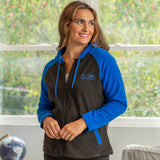 Peace Love Paws Fleece Hooded Zip Up Jacket - Aaria Tees Aaria Tees