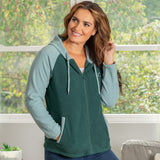 Peace Love Paws Fleece Hooded Zip Up Jacket - Aaria Tees Aaria Tees