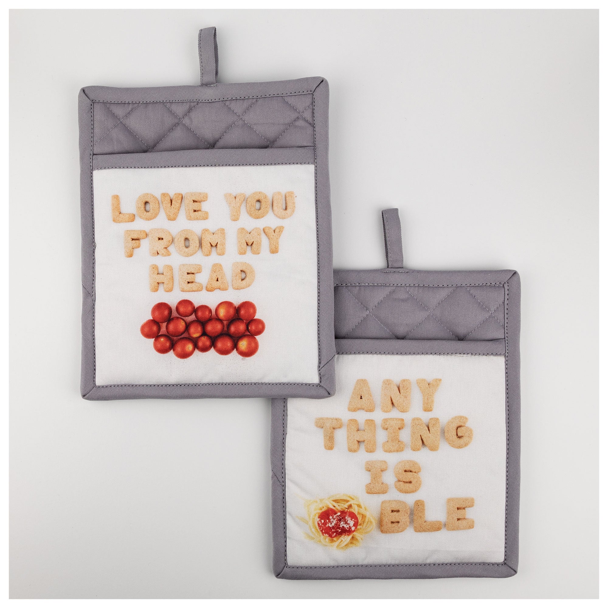 Food Puns Pot Holder - Aaria Tees Aaria Tees